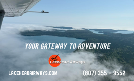 Lakehead Airways ad Lakehead Airways ad